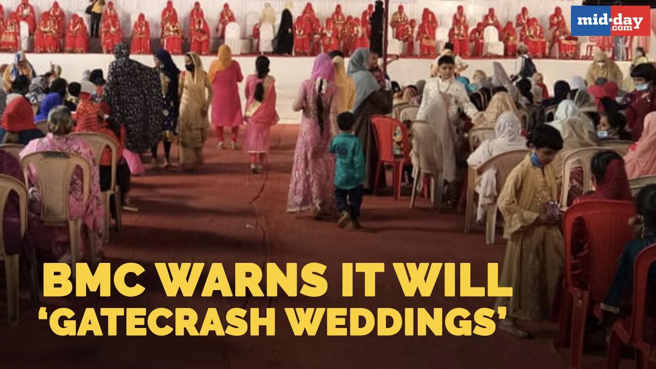 BMC warns it will 'gatecrash' weddings if COVID-19 rules not followed