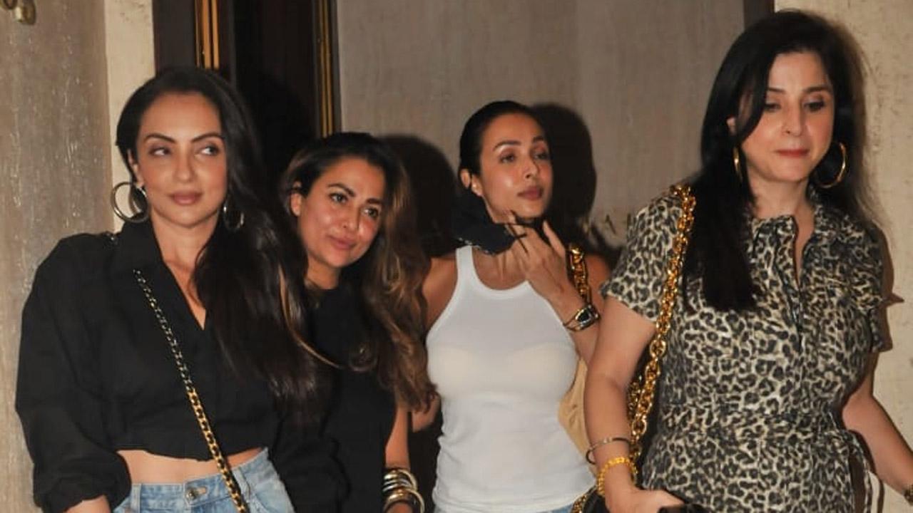 See photos: Malaika Arora, Gauri Khan, Seema Khan, Amrita Arora, Maheep Kapoor at Manish Malhotra's party