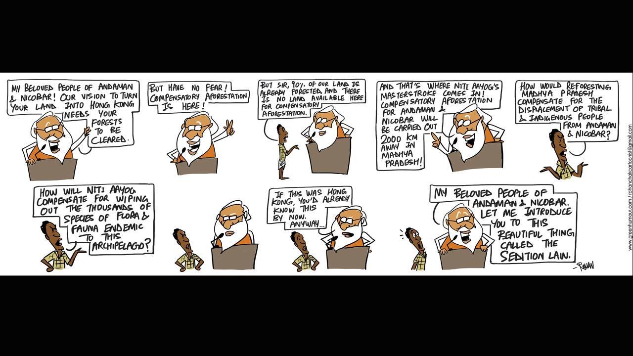 Green Humour: Comic Strip By Rohan Chakravarty