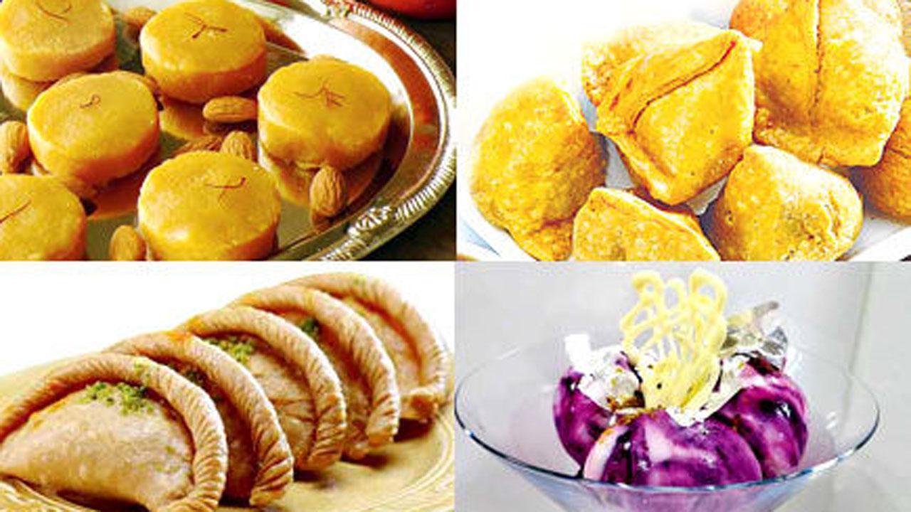 Binge on delicious, healthy gujiyas of different flavours this Holi