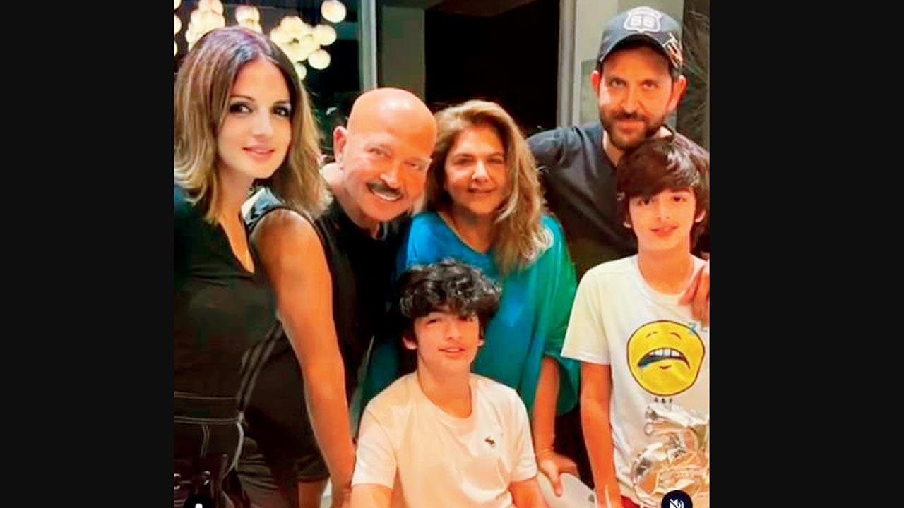 Here's how Hrithik and Sussanne's son Hrehaan Roshan celebrated his 15th b'day