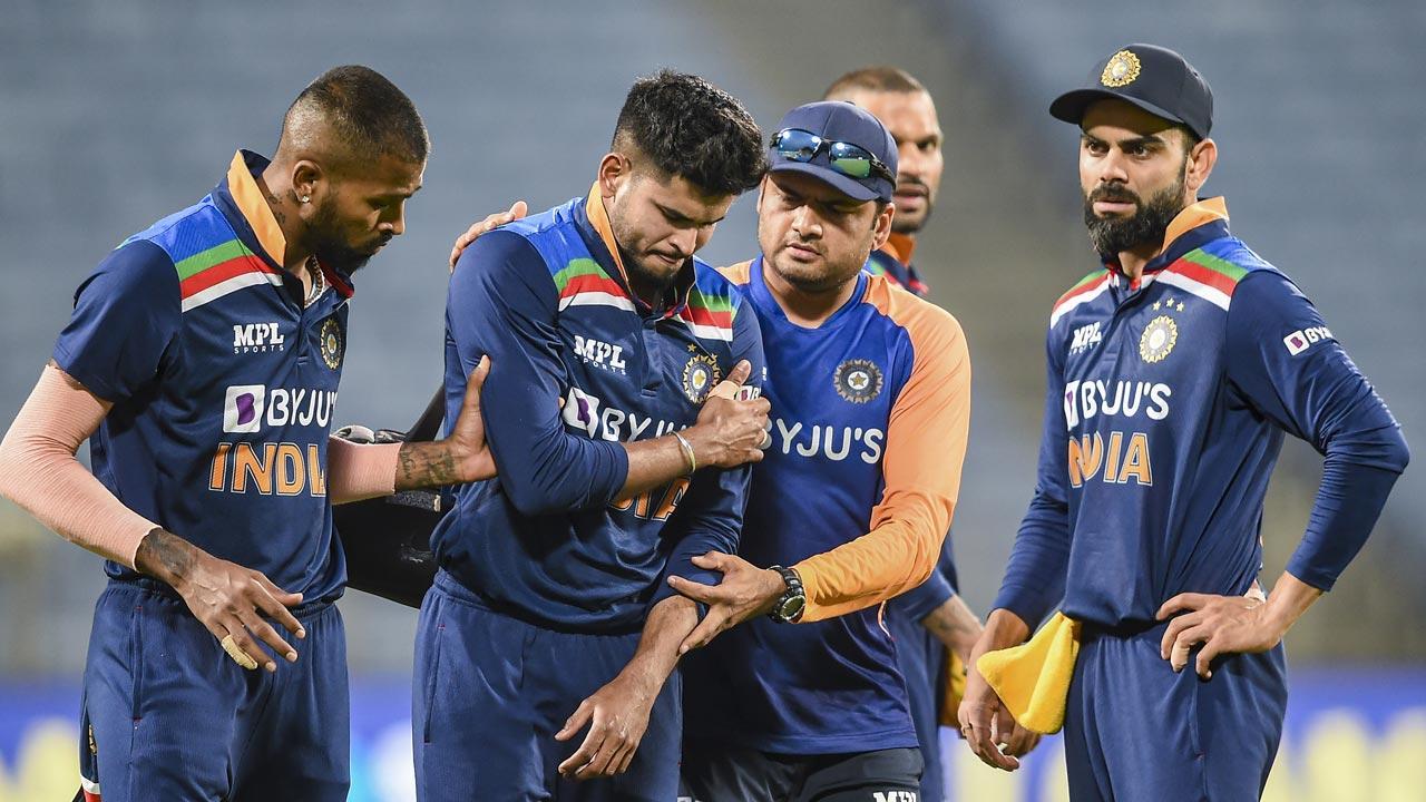 1st ODI: Shreyas Iyer dislocates left shoulder while fielding, in serious doubt for IPL