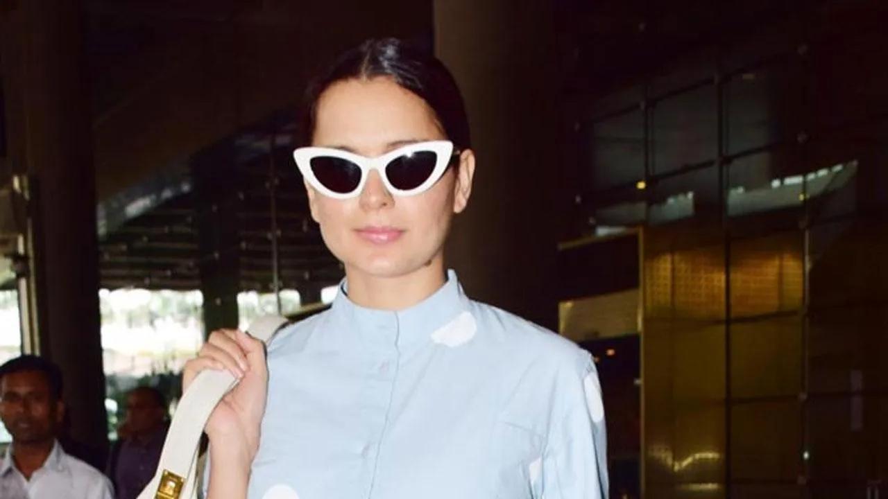 Photo Inside: Kangana Ranaut reminisces about childhood memories