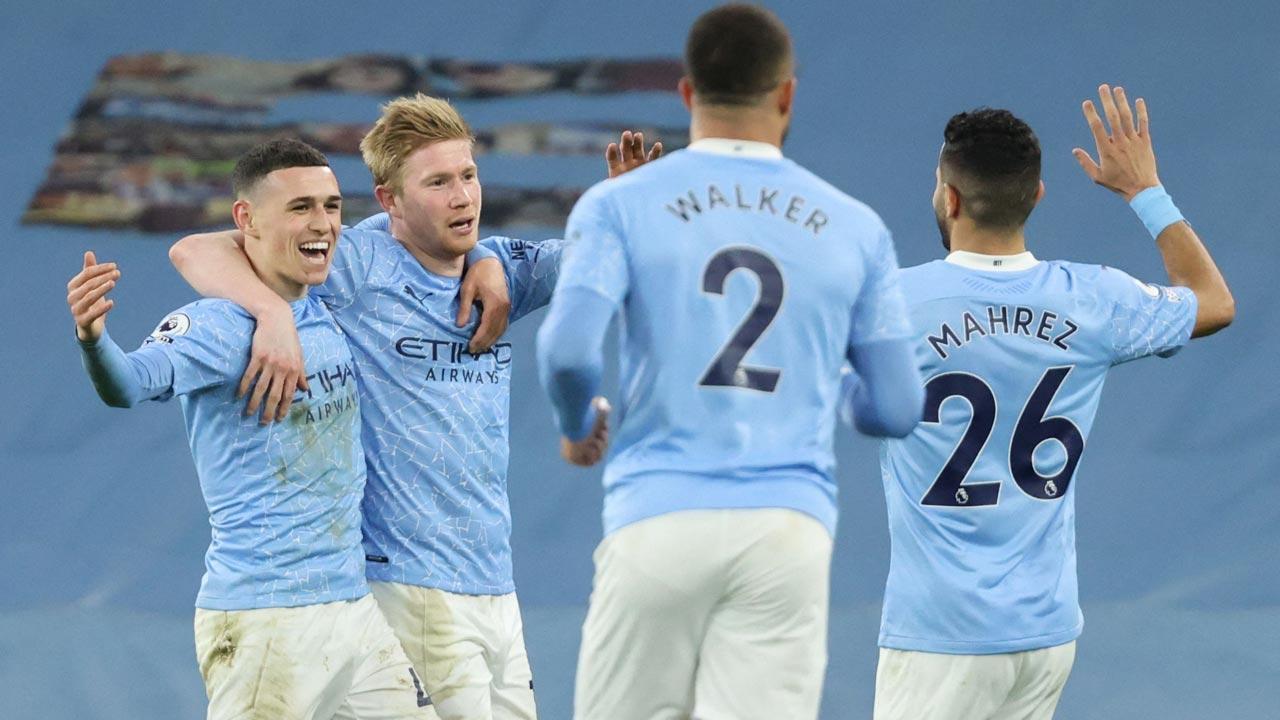 EPL: Kevin de Bruyne, Riyad Mahrez's brace helps Manchester City thrash Southampton 5-2