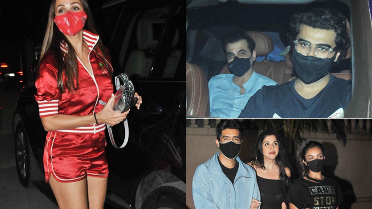 Arjun Kapoor, Malaika Arora attend cosy get-together with B-town celebs