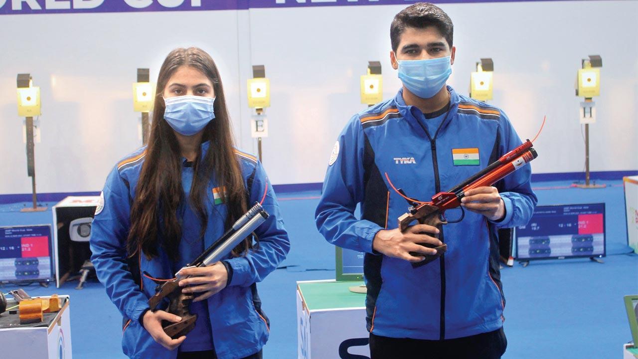 Saurabh Chaudhary and Manu Bhaker - India’s goldfingers