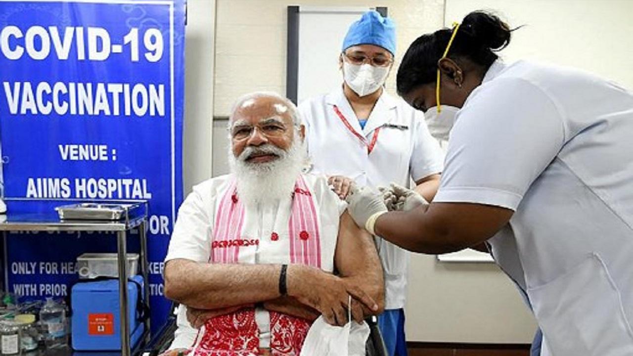 PM Modi addresses vaccine hesitancy, gets Bharat Biotech's Covaxin jab