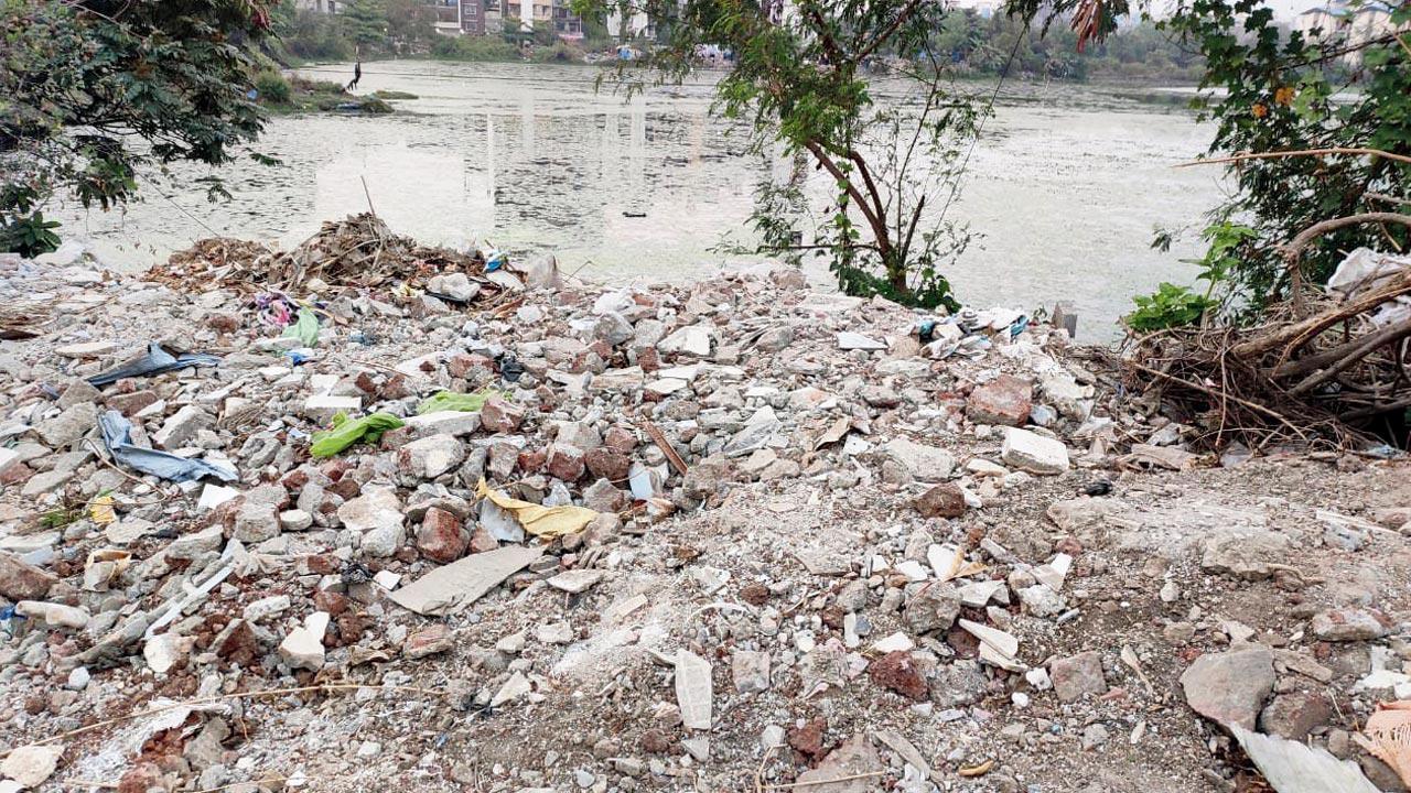Mumbai: Nerul's protected lake is a dumping ground now