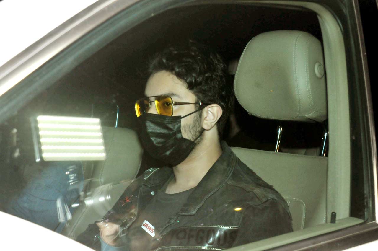 Sohail Khan's son Nirvaan was also a part of the party hosted at Kareena Kapoor Khan's Bandra home.