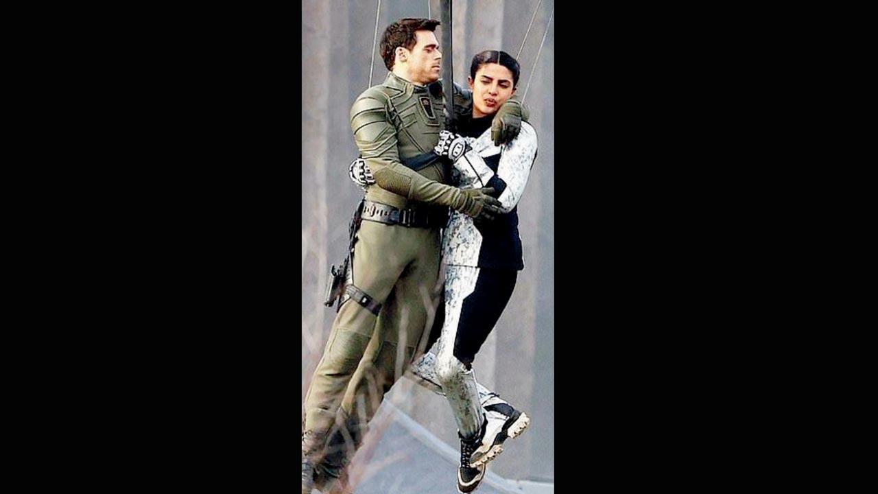 Viral Photos: Priyanka Chopra Jonas, Richard Madden kickstart shooting for web show Citadel