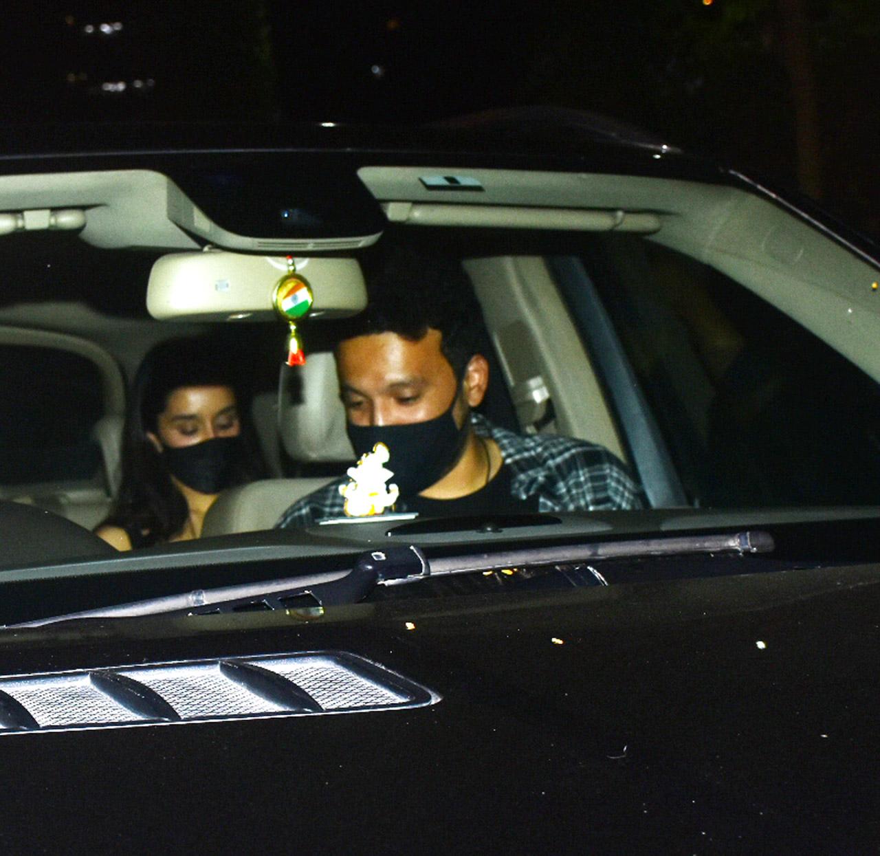 On Saturday night, Rohan Shrestha hosted his birthday bash at a Worli restaurant, which was attended by several B-Town folks including Ranveer Singh. His alleged girlfriend Shraddha Kapoor played the perfect hostess and the couple were spotted making an exit together in the same car. (All photos/Yogen Shah)