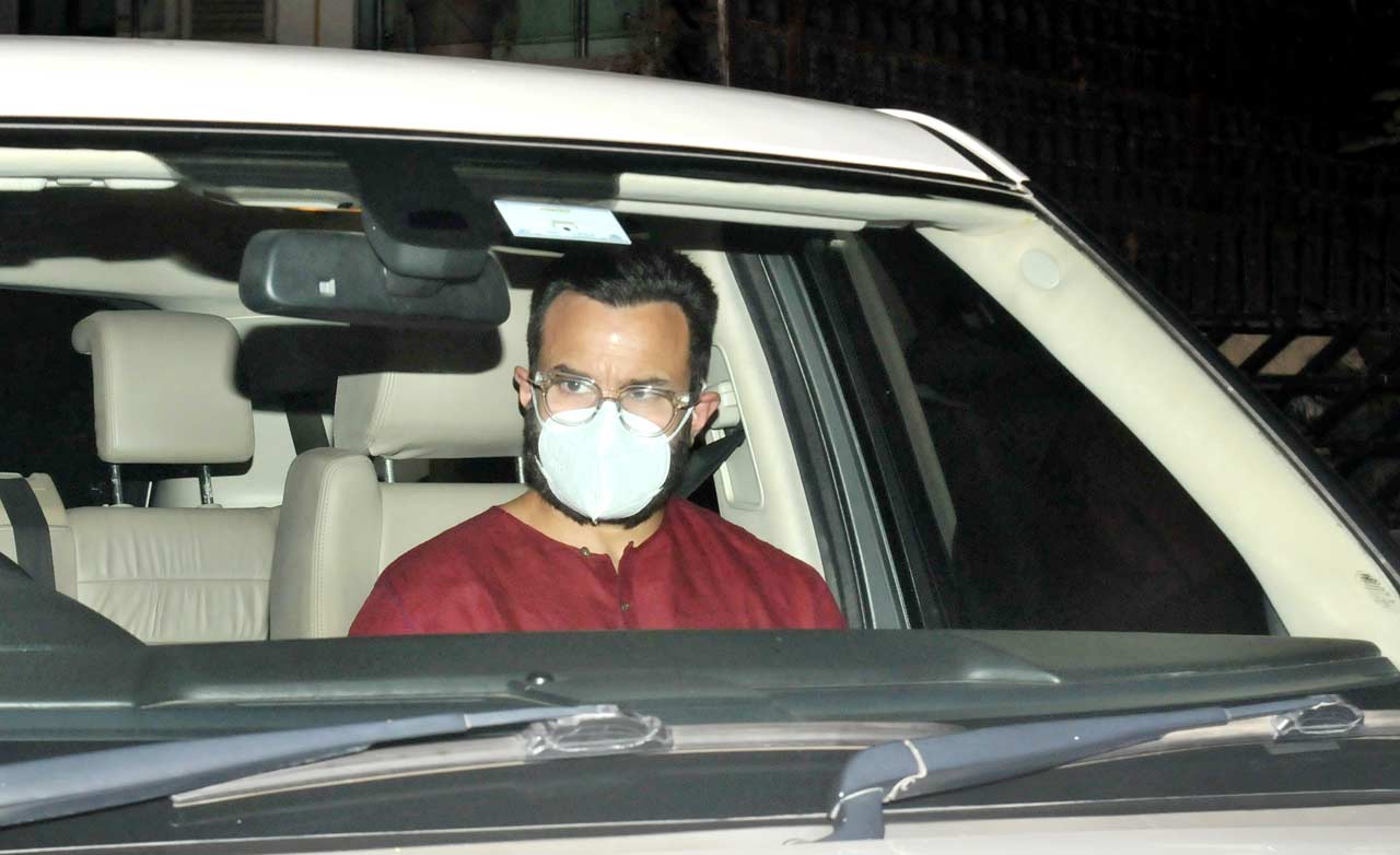 Saif Ali Khan was also clicked attending the bash hosted in Bandra, Mumbai. The actor recently took the covid-19 vaccine in Bandra-Kurla-Complex and became another celebrity to take the jab.