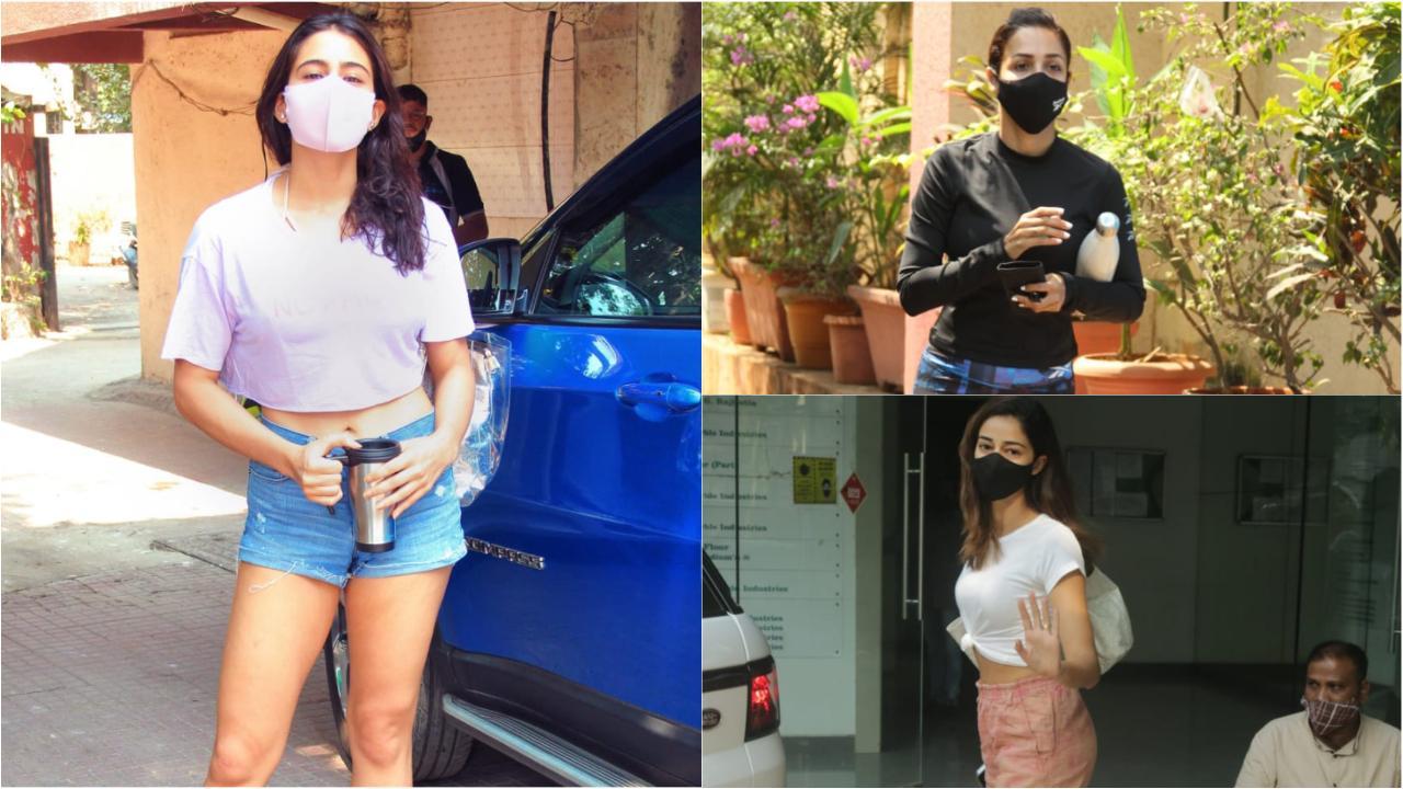 Celebs day out: Malaika Arora, Sara Ali Khan, Rakul Preet, Ananya Panday, Amrita Singh clicked