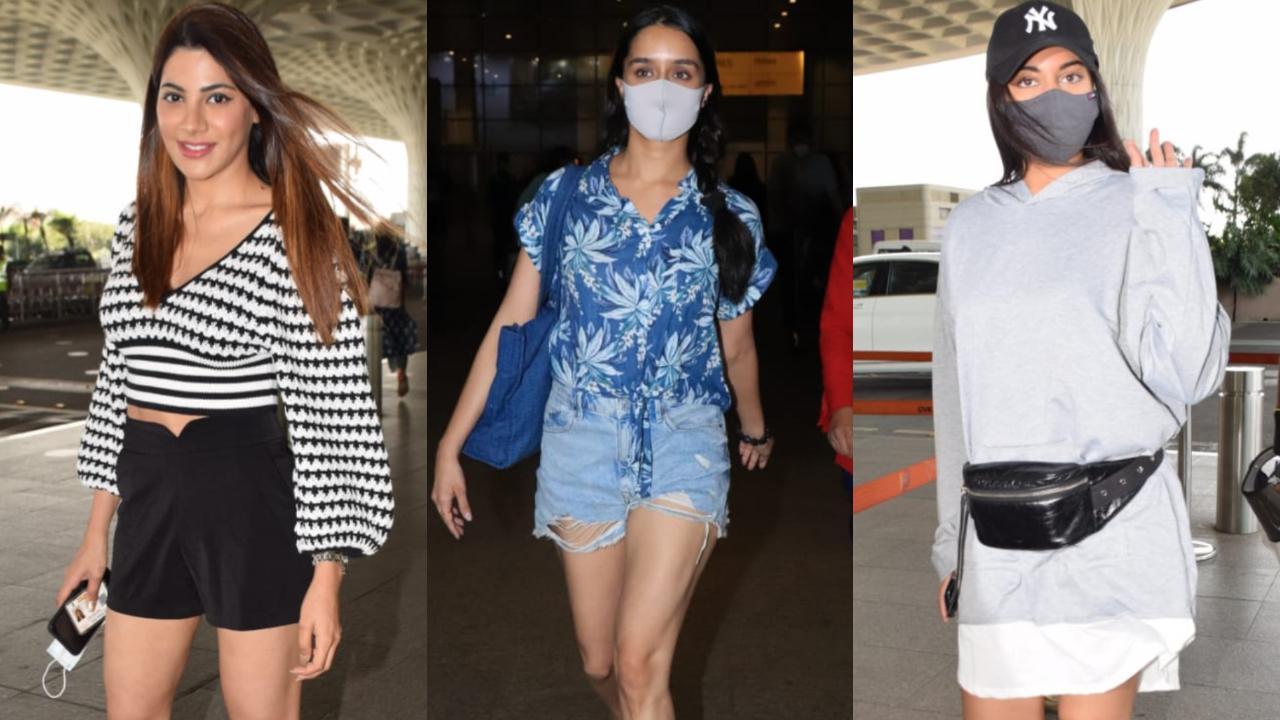 Airport Diaries: Nikki Tamboli, Shraddha Kapoor, Sonakshi, Gabriella clicked