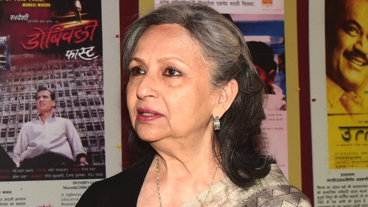 Sharmila Tagore receives her first shot of COVID-19 vaccine