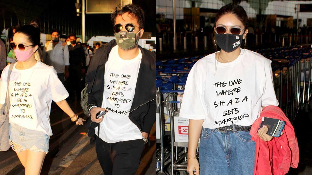Airport Diaries: Shraddha Kapoor, Siddhanth Kapoor, Zoa leave for Maldives