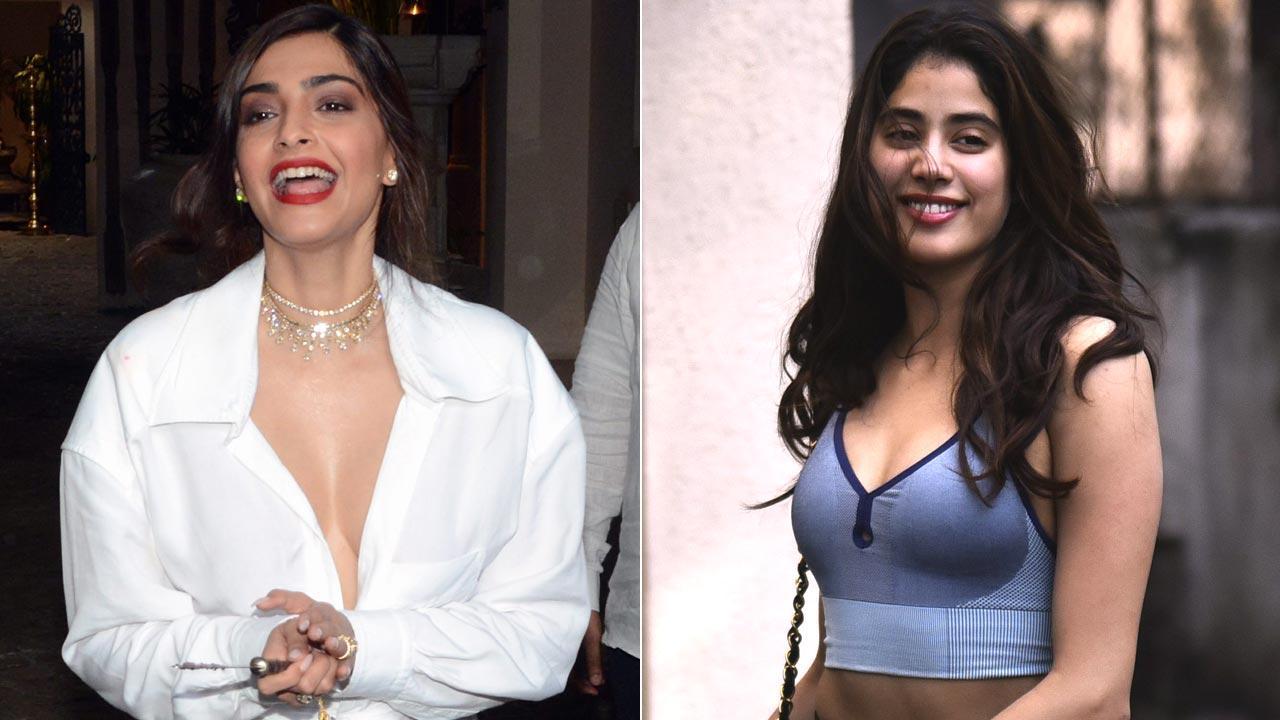 Sonam Kapoor digs out priceless childhood picture on sister Janhvi's birthday