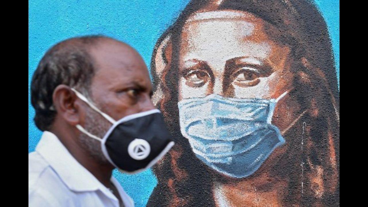 Covid murals: From Mona Lisa to Van Gogh, Mumbai puts masks on pop culture icons