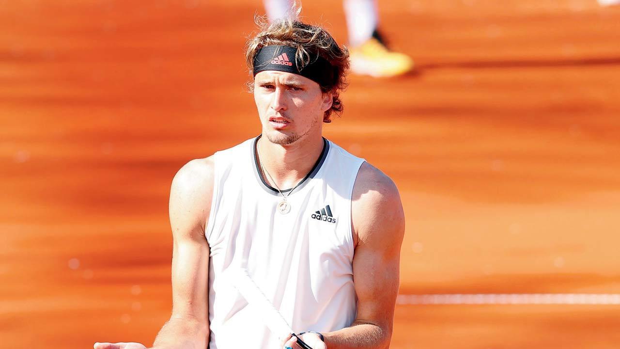 Top seed Alexander Zverev crashes out