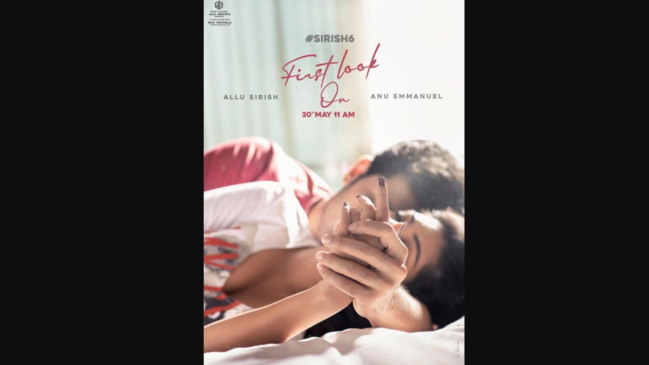 With a passionate second pre-look poster, Allu Sirish sets a trend with two pre-looks