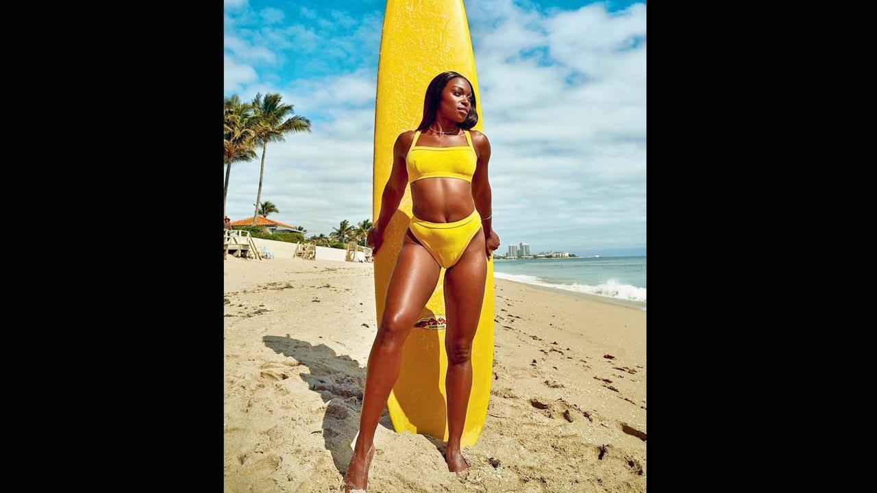 American tennis ace Sloane Stephens launches swimwear line