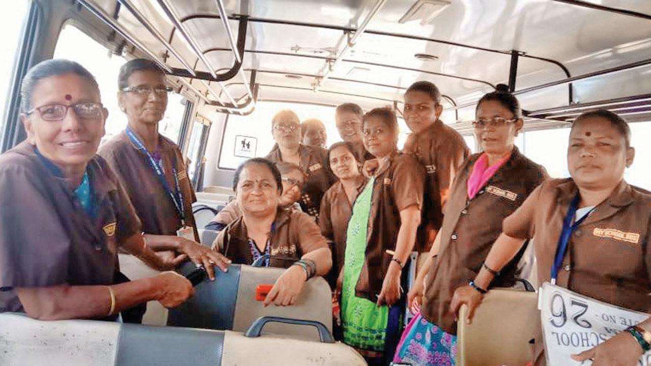 bombay scottish students raise rs 51 lakh for their bus staff
