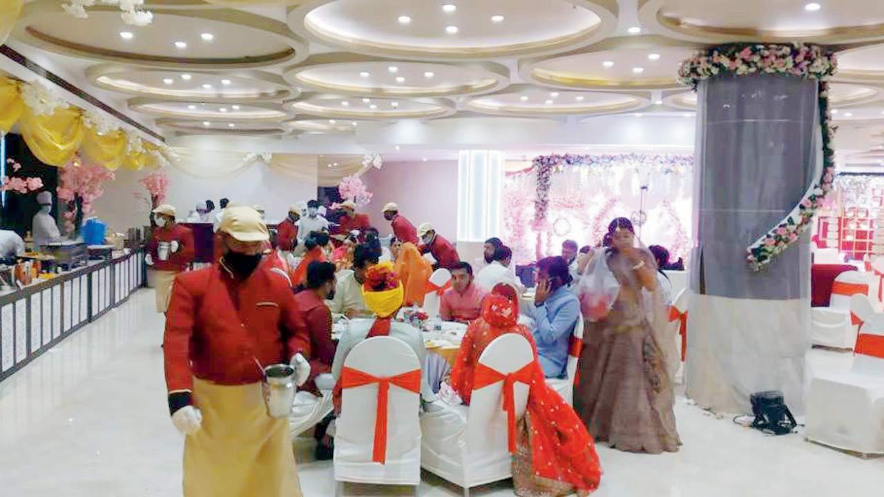 Mumbai: BMC acts against bride, groom, their kin and hall management
