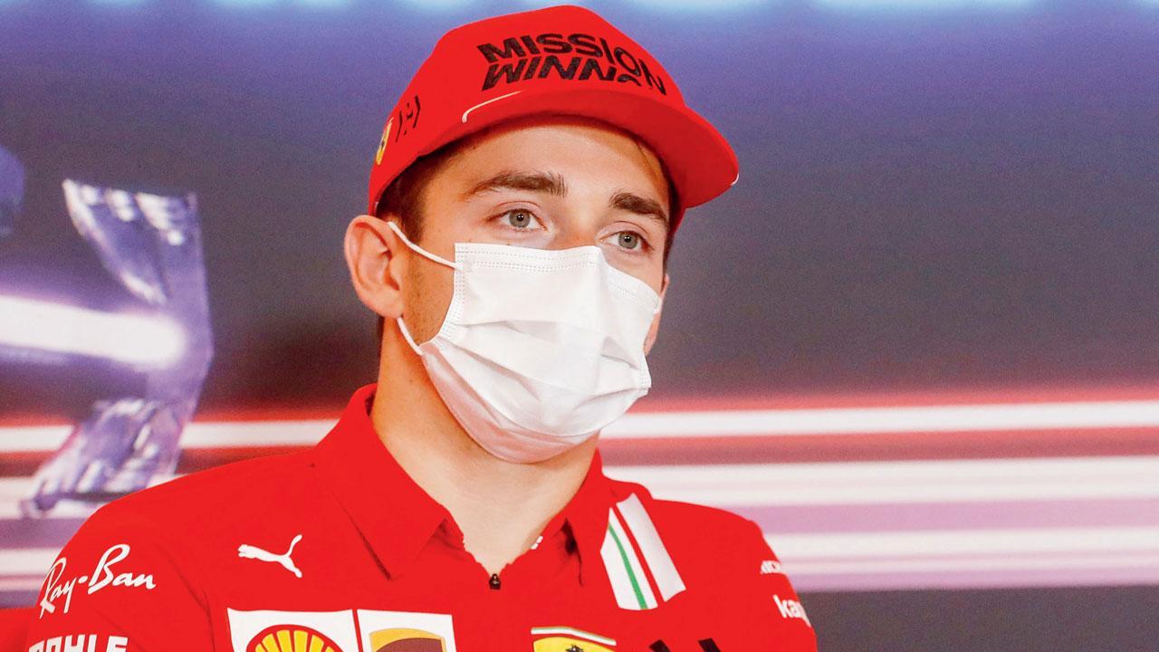 Charles Leclerc leads Ferrari 1-2 in second practice for Monaco GP