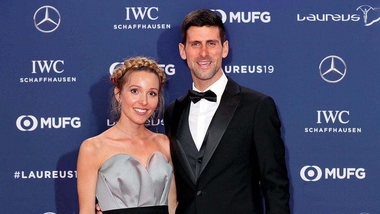 Novak Djokovic's wife Jelena had no role in him turning vegan