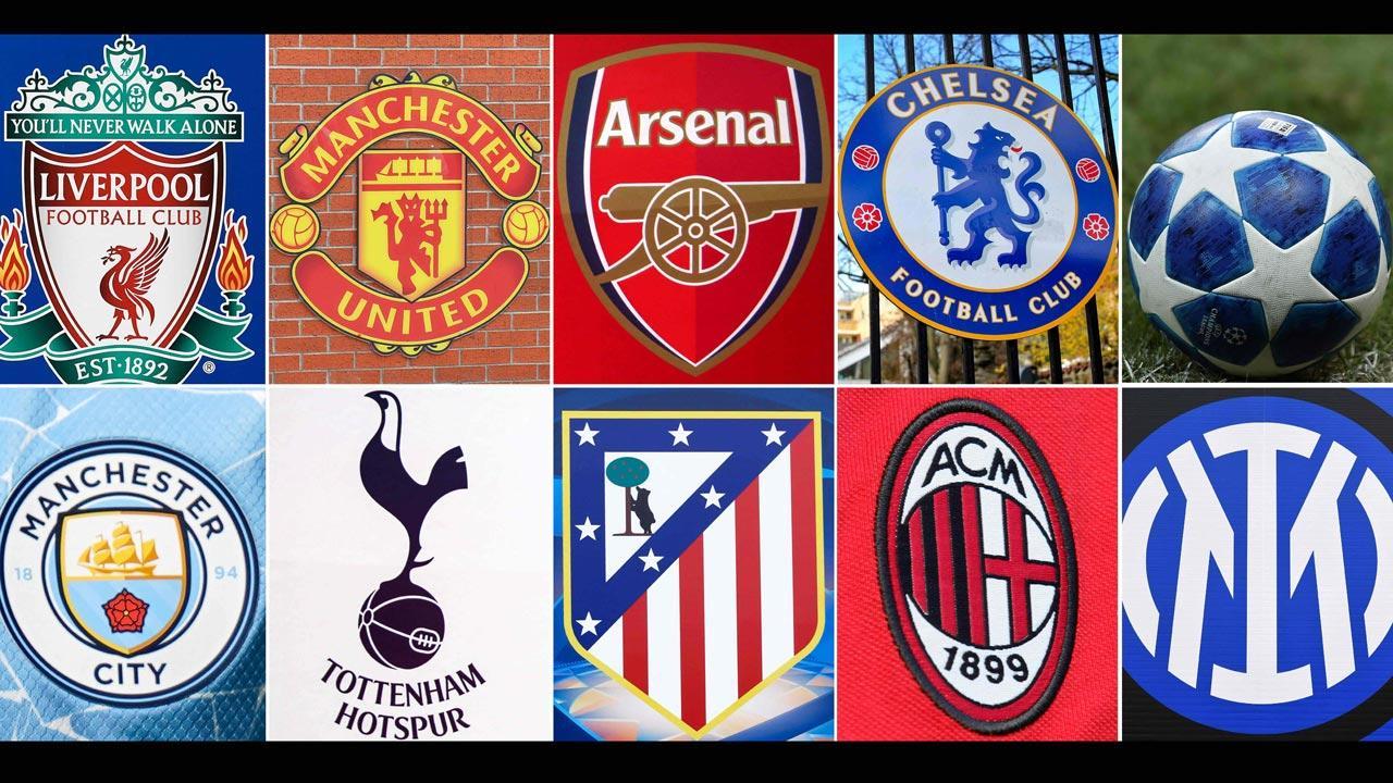 UEFA sanctions for nine clubs over Super League project