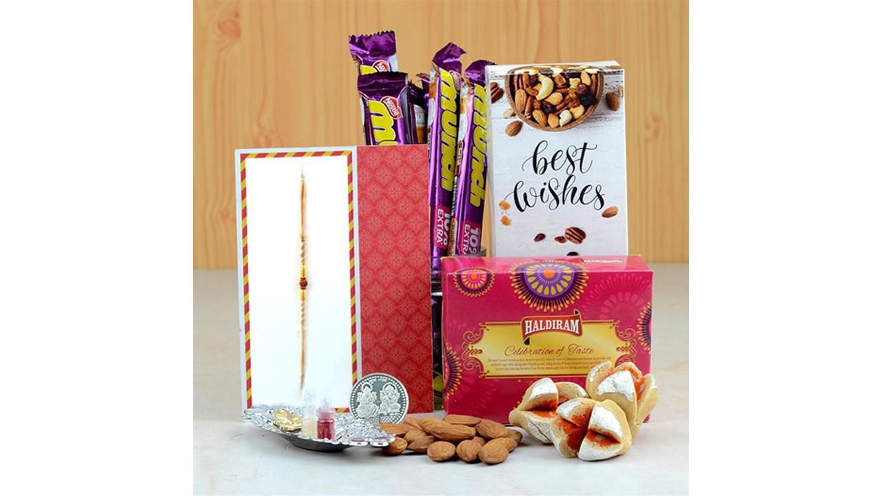 GiftstoIndia24x7 offers rakhis & gifts to suit the choices of all types of brothers on Raksha Bandhan