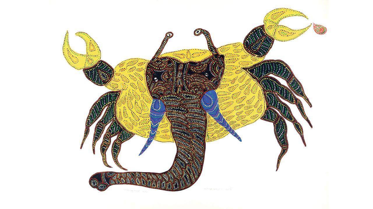 A brush with Gond-Pardhan art