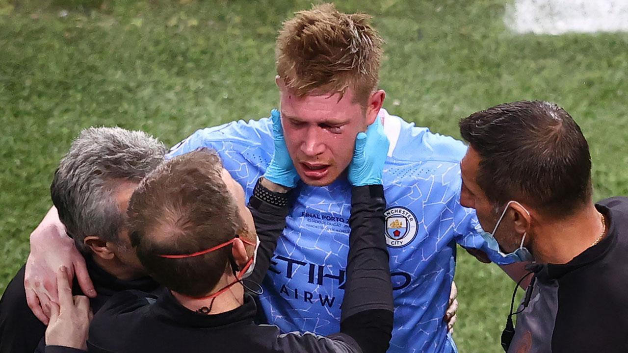 After fracturing nose in CL final, Kevin De Bruyne out of hospital