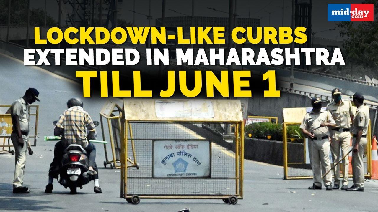 Lockdown-like restrictions in Maharashtra extended till June 1