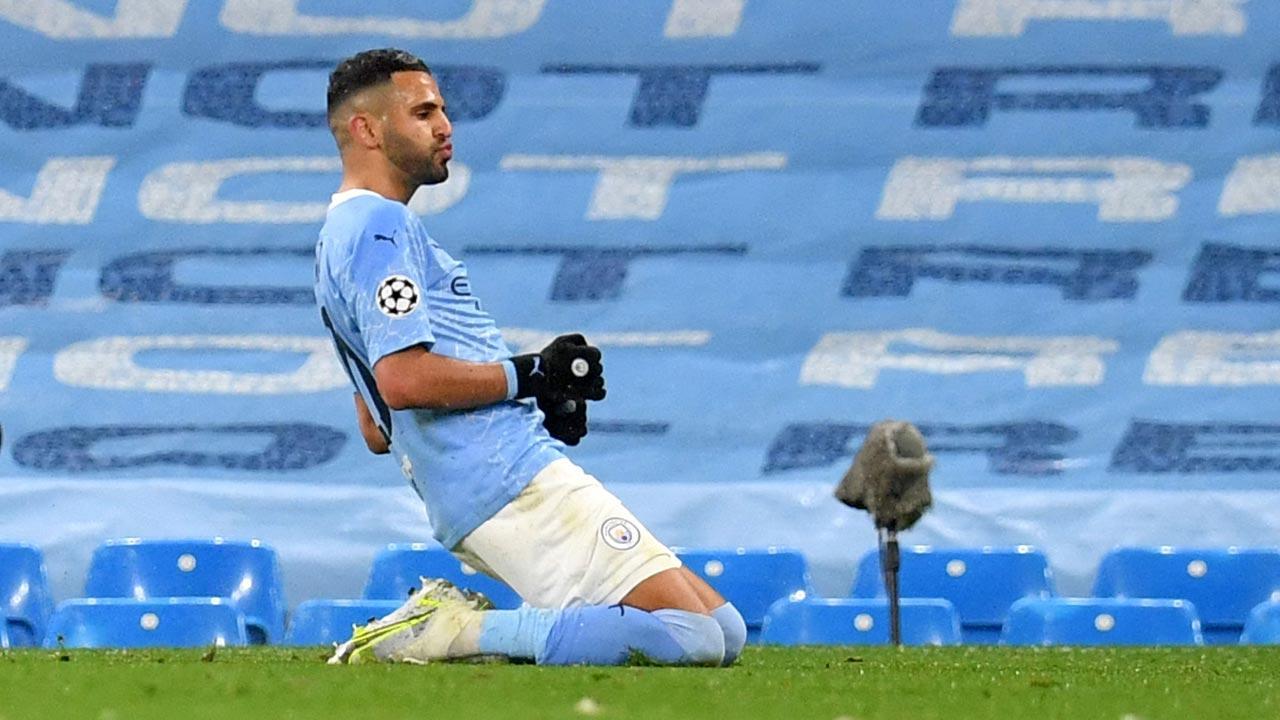 Riyad Mahrez double takes Manchester City into first Champions League final