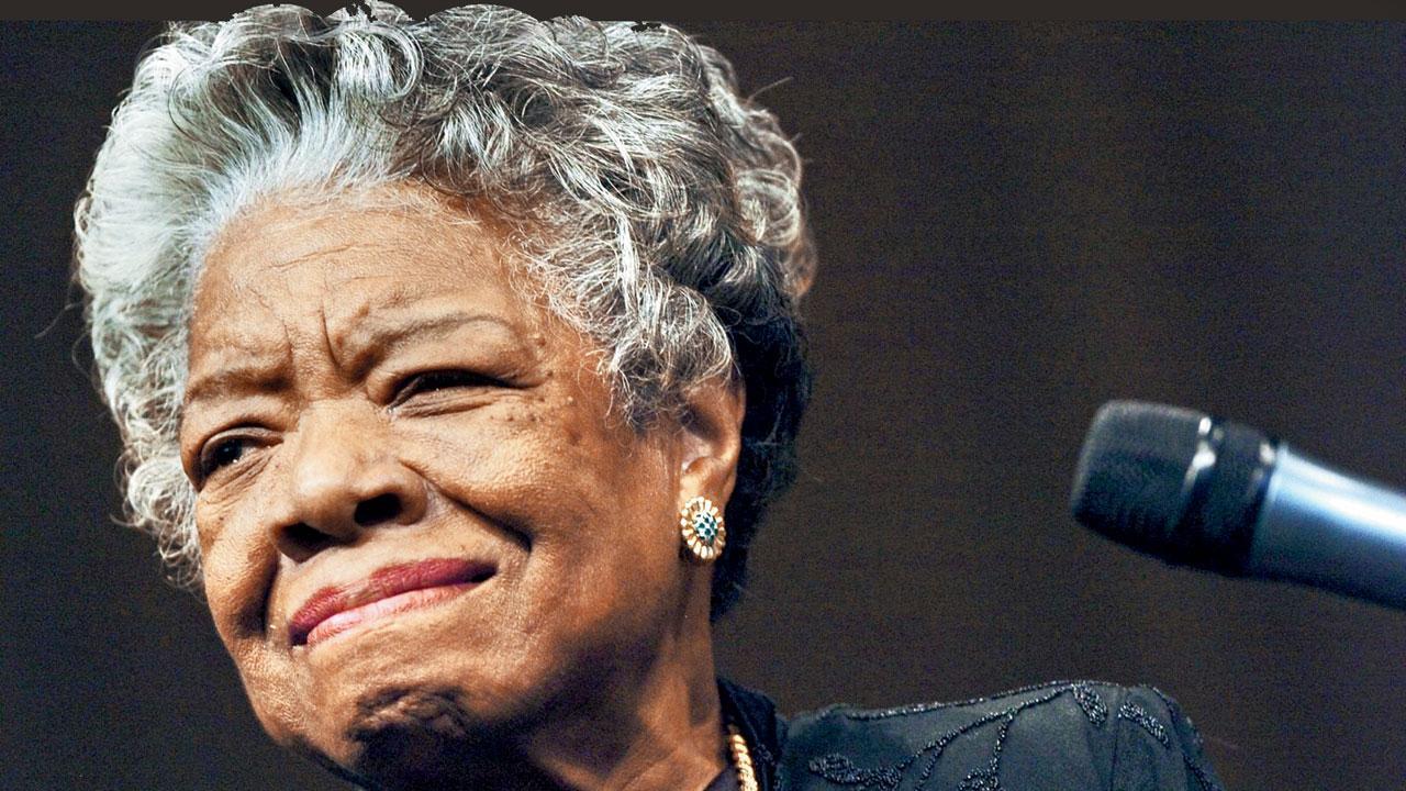 When Angelou spoke