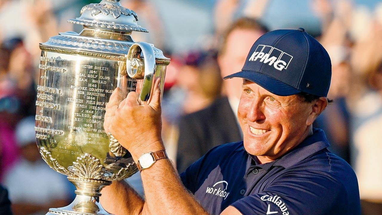 At 50, Phil Mickelson is oldest to win PGA C’ship