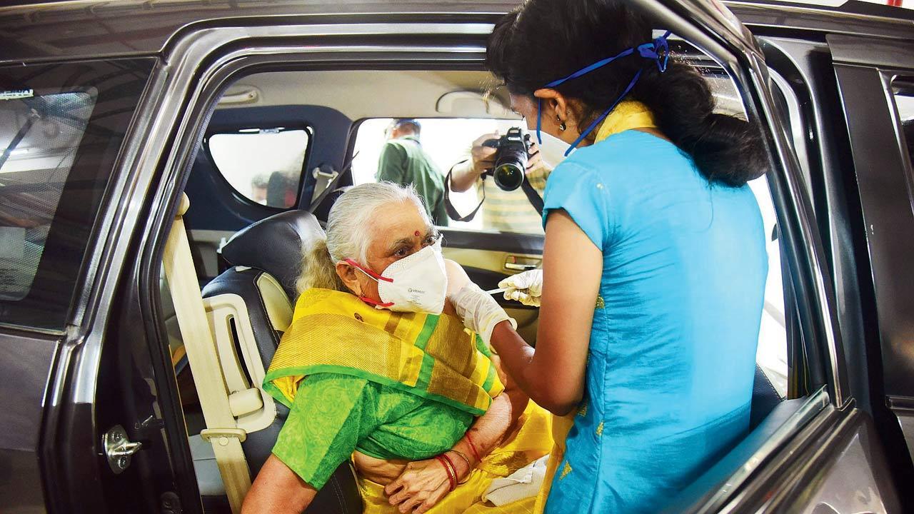 Mumbai: Drive-in Covid-19 vaccination point a hit, may get more doses