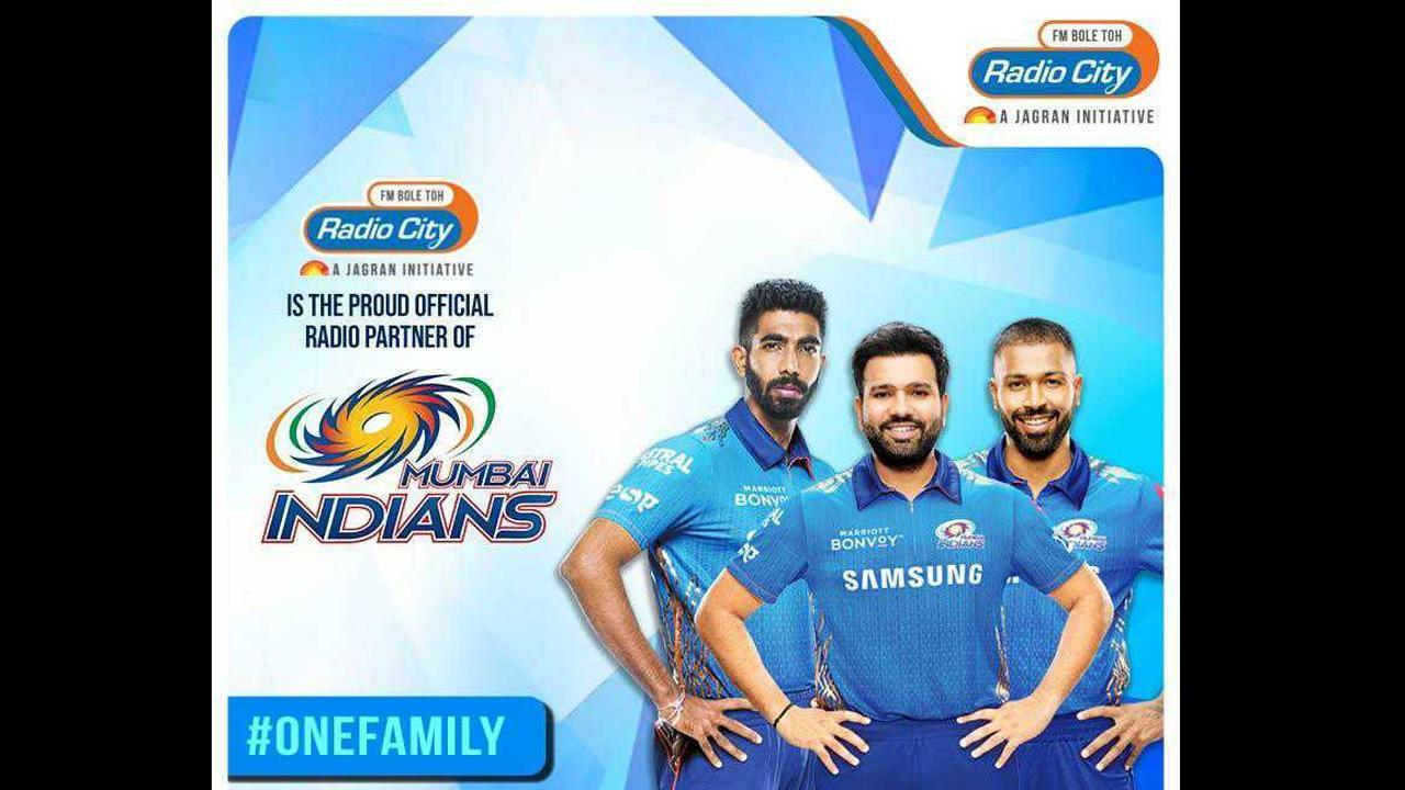 Radio City signed as official partners of Mumbai Indians; marks 10 years of association with the team