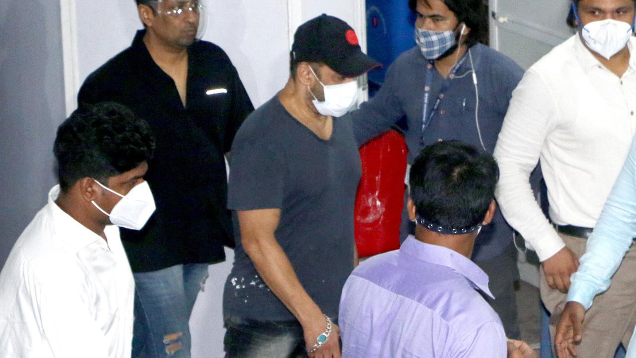 Salman Khan was clicked on Friday as he received the second dose of the novel coronavirus vaccine. The 55-year-old actor, who got the first jab of the vaccine in March, was spotted at a vaccination centre in Dadar, Mumbai.