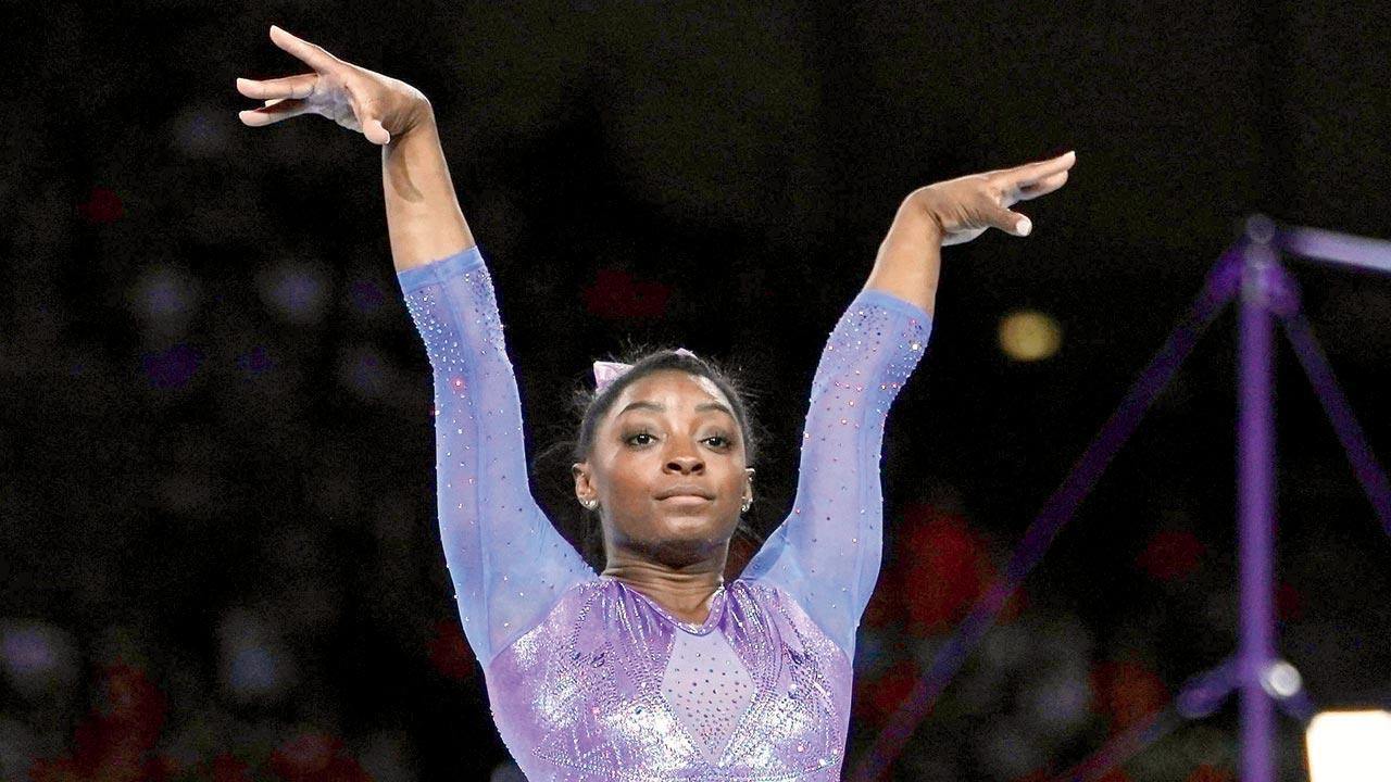 US star gymnast Simone Biles all set for competitive return