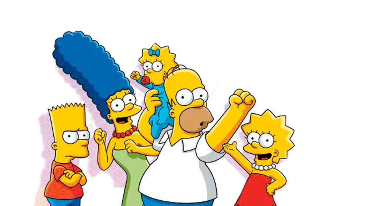 simpsons whole family