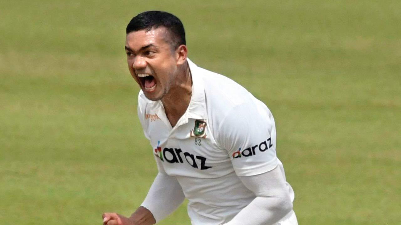 Taskin shines but Sri Lanka hold upper hand over Bangladesh