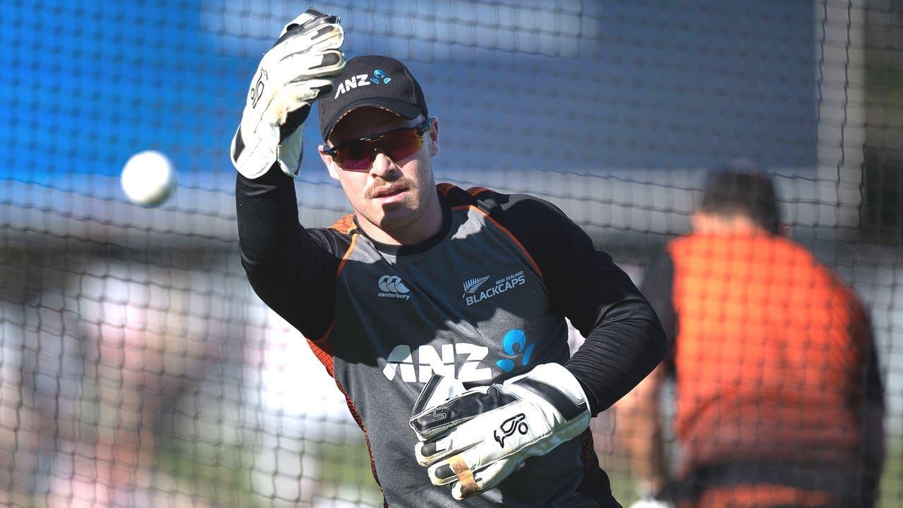 New Zealand wicket-keeper batsman Tim Seifert. Pic/AFP