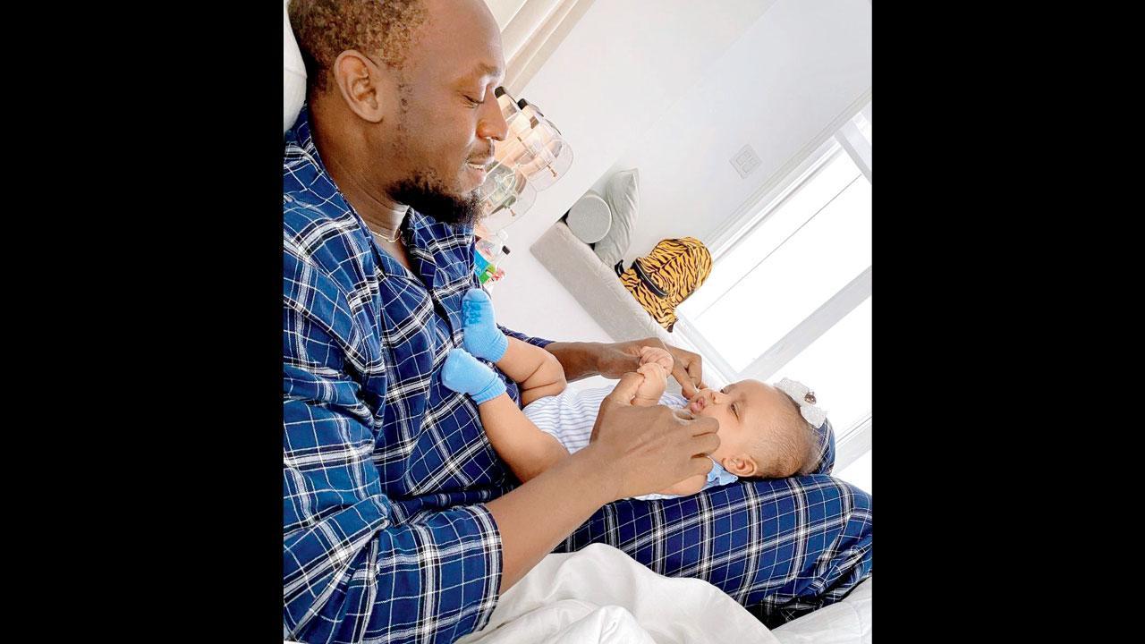 Usain Bolt pens cute message for daughter’s first birthday