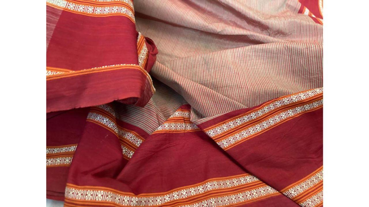 Revival looms for the lugra How two Mumbaikars are saving an East Indian sari from obscurity