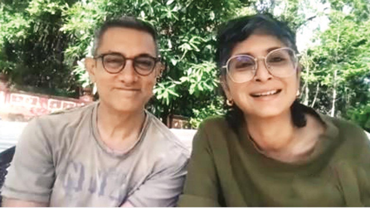 Aamir Khan's quiet moments in Panchgani with family