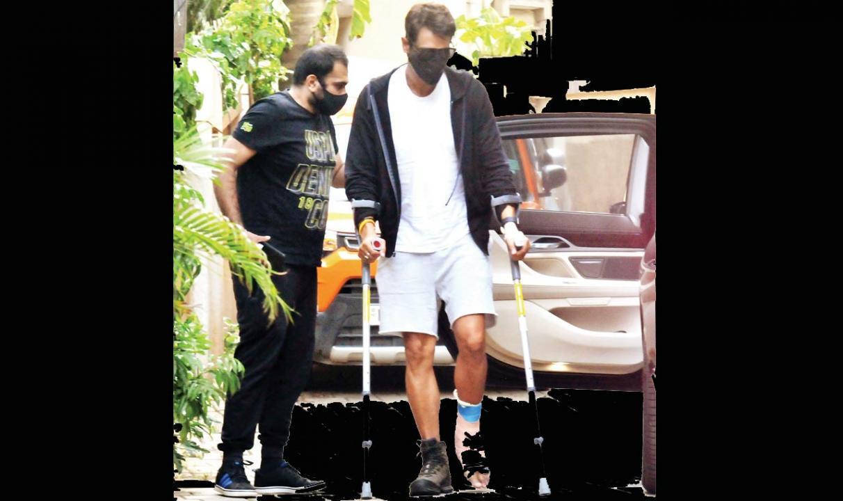 Arjun Rampal’s nursing an injury