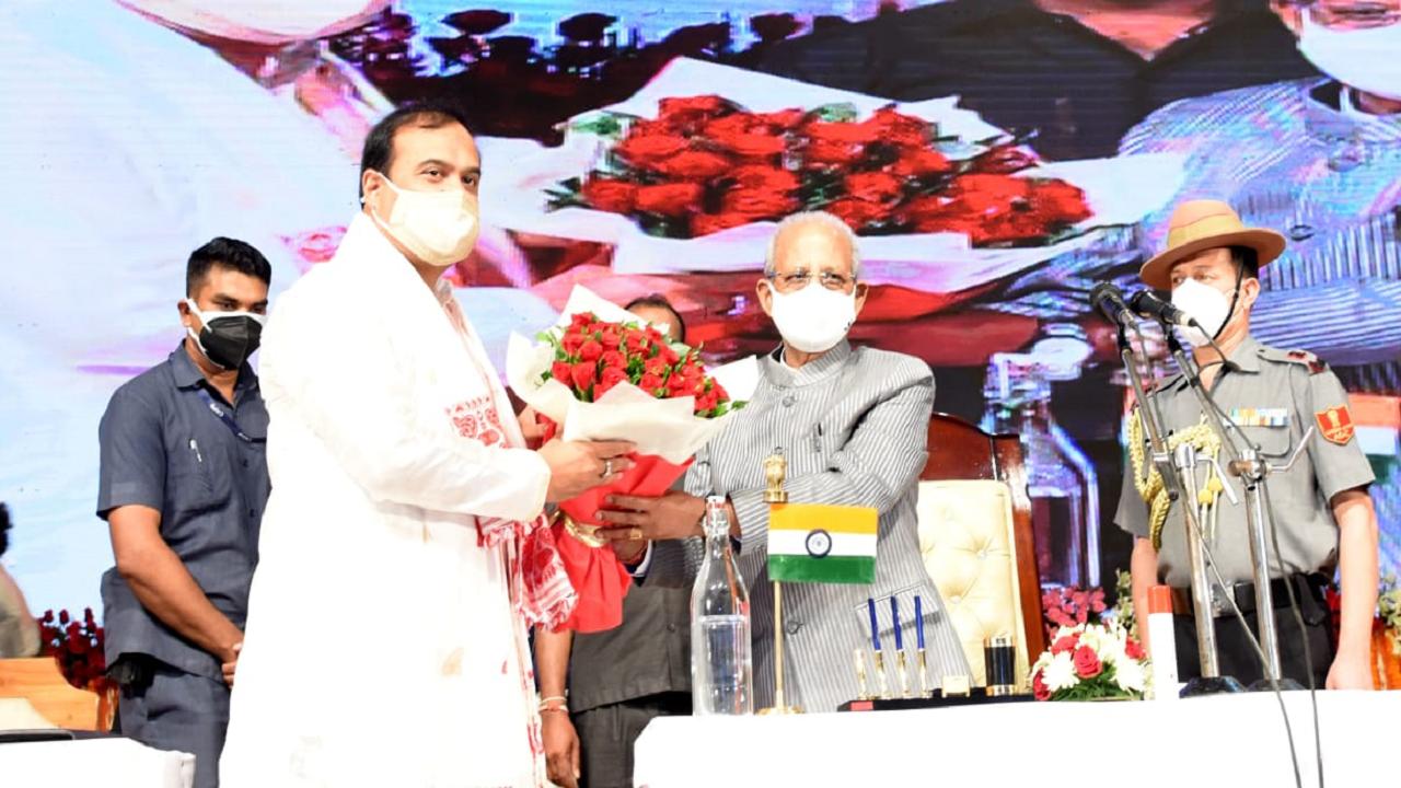 Himanta Biswa Sarma sworn in as Chief Minister of Assam