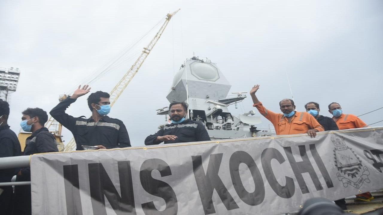 ‘Swam for 12 hrs before Navy team rescued me’: Workmen from barge recall horror at sea